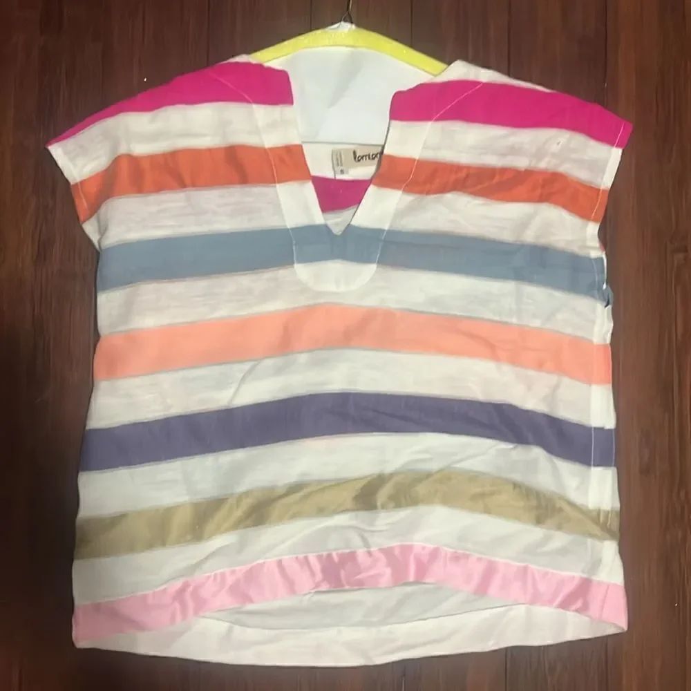 Like NEW LEMLEM Striped Top - Colorful - Size Small
